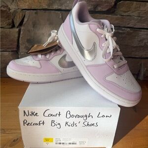 NIB/New Big Kids Nike Court Borough Recraft 7Y